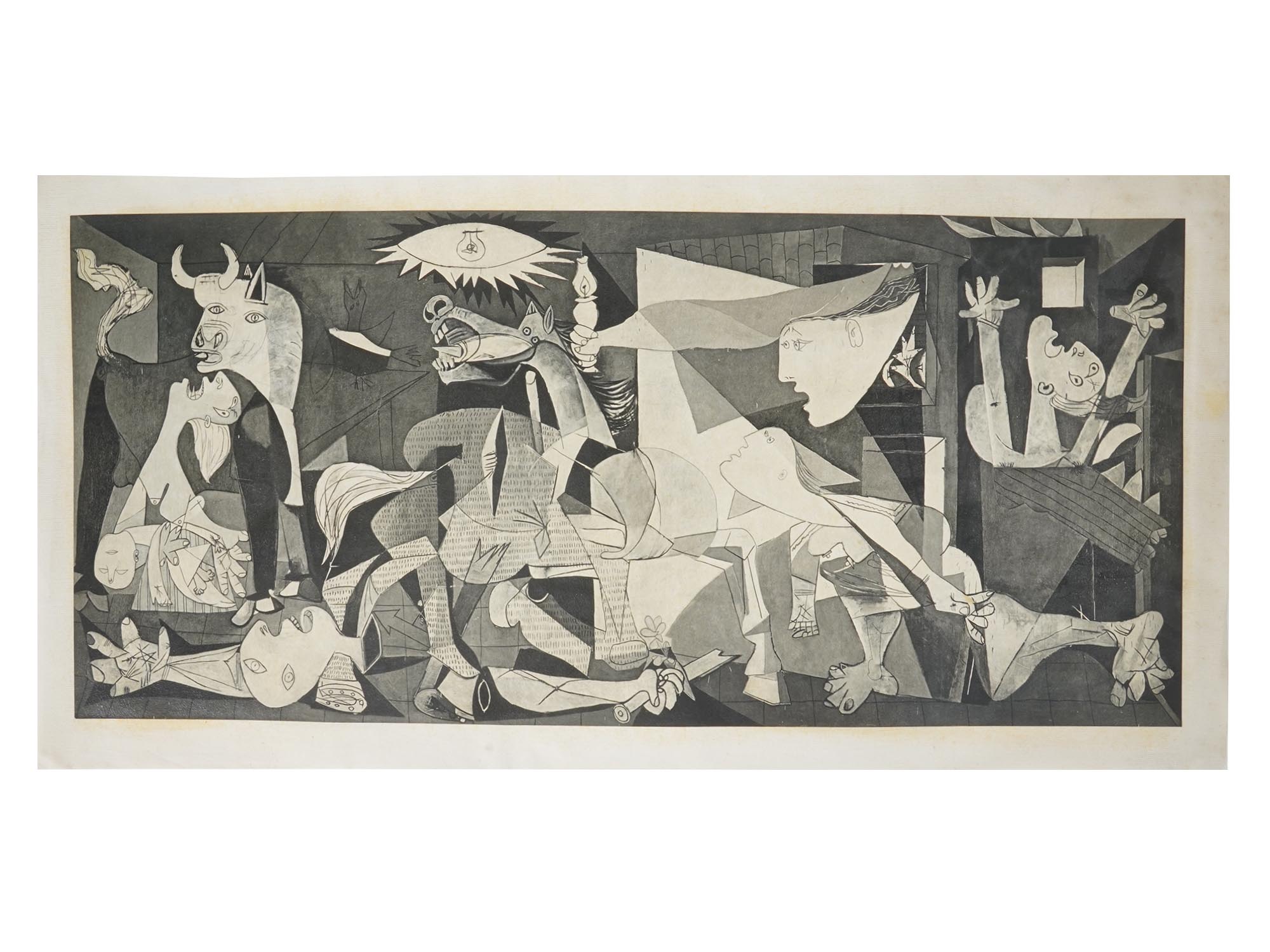 SPANISH LITHOGRAPH GUERNICA AFTER PABLO PICASSO PIC-0